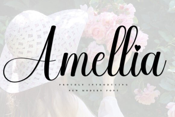 Amellia: The Fresh and Elegant Typeface for Modern Designers
