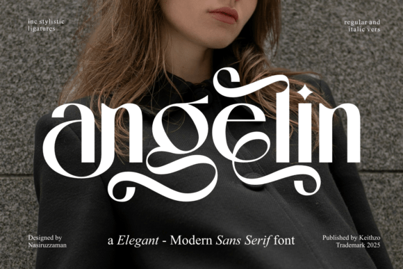 Angelin: The Modern Sans Serif for Luxury Branding