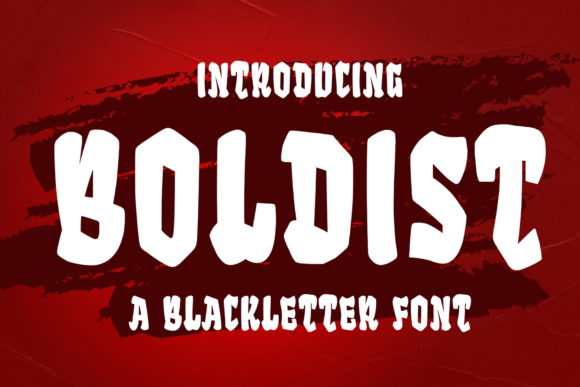 Boldist: A Creative Font with Cartoon Character and Impact