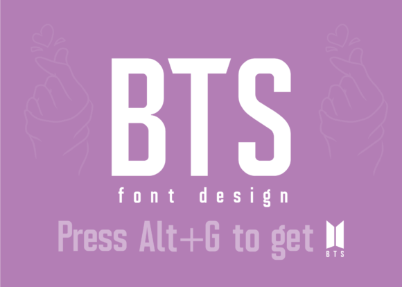 Bts: The Casual Display Font for Effortless Style