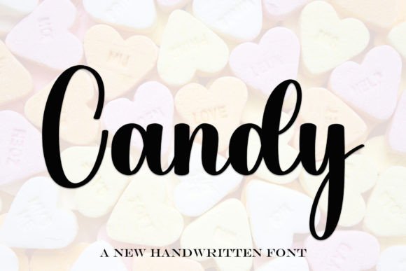 Candy: The Cool, Thick Script Font for Playful Designs