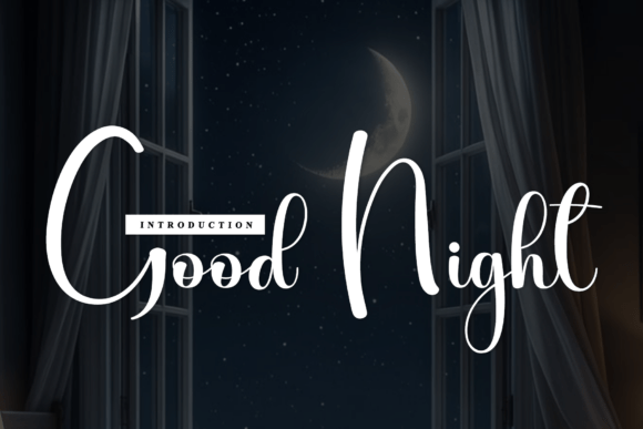 Good Night: The Artisan Script Font for Modern Branding