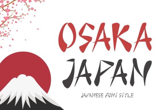 Osaka Japan: A Premium Font for Modern Branding