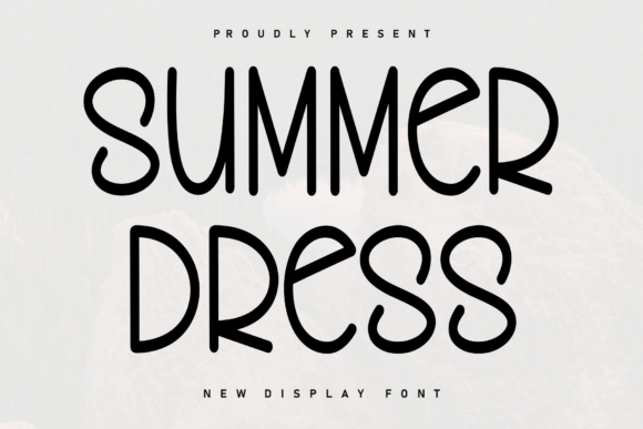 Summer Dress: The Handwritten Font with Heartfelt Appeal