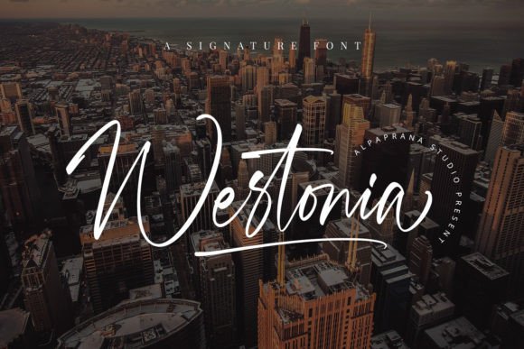 Westonia: The Elegant Signature Font for Authentic Branding