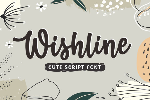 Wishline: A Handwritten Font for Modern, Expressive Design